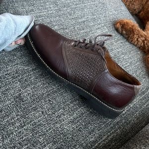 HS trask brown leather men’s 10.5. Good condition hardly worn